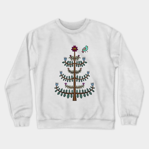 Vintage tree Crewneck Sweatshirt by Kashmirvintageco